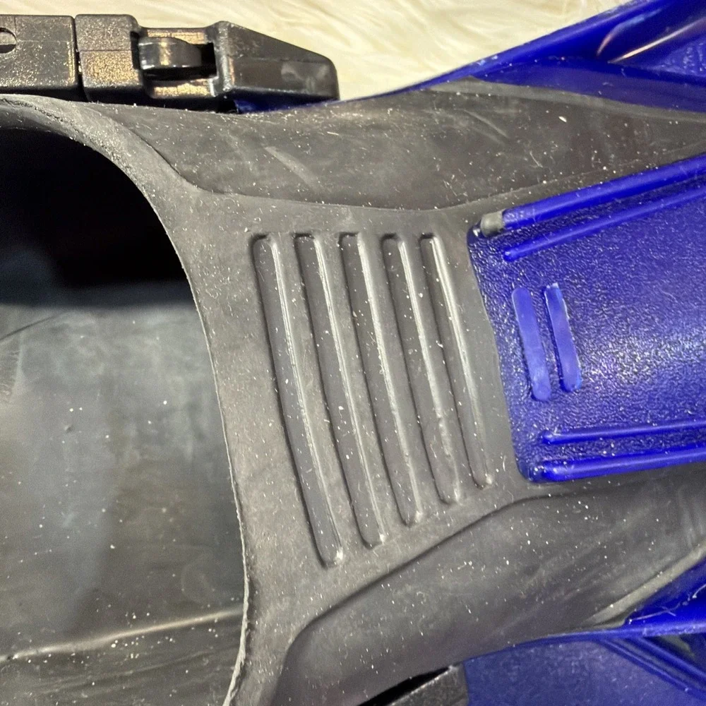 Power Play International Divers Blue Swim Fins Swimming‎ Flippers